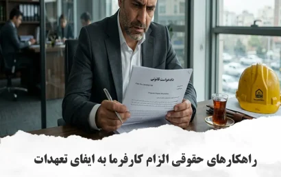 راهکارهای حقوقی الزام کارفرما به ایفای تعهدات