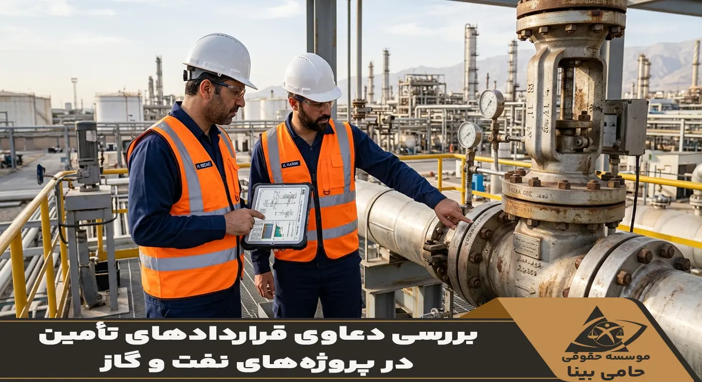 بازرسی فنی و کنترل کیفیت تجهیزات صنعتی جهت انطباق با قرارداد تأمین