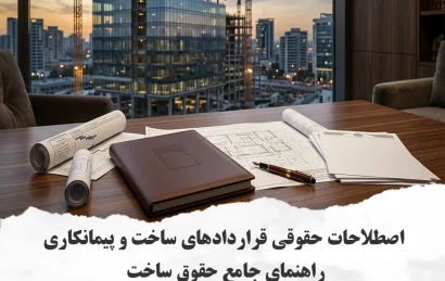 اصطلاحات حقوقی رایج در قراردادهای ساخت و پیمانکاری